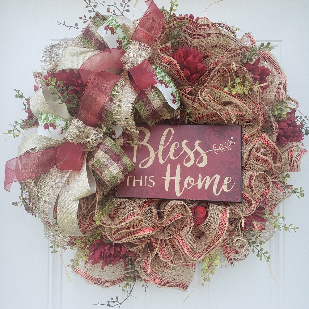 Handmade Wreath (SOLD)